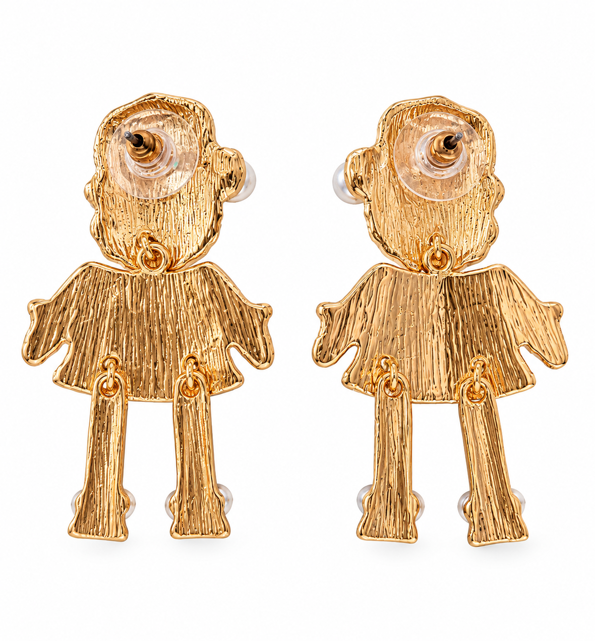 Jolly & Bright Santa Earrings