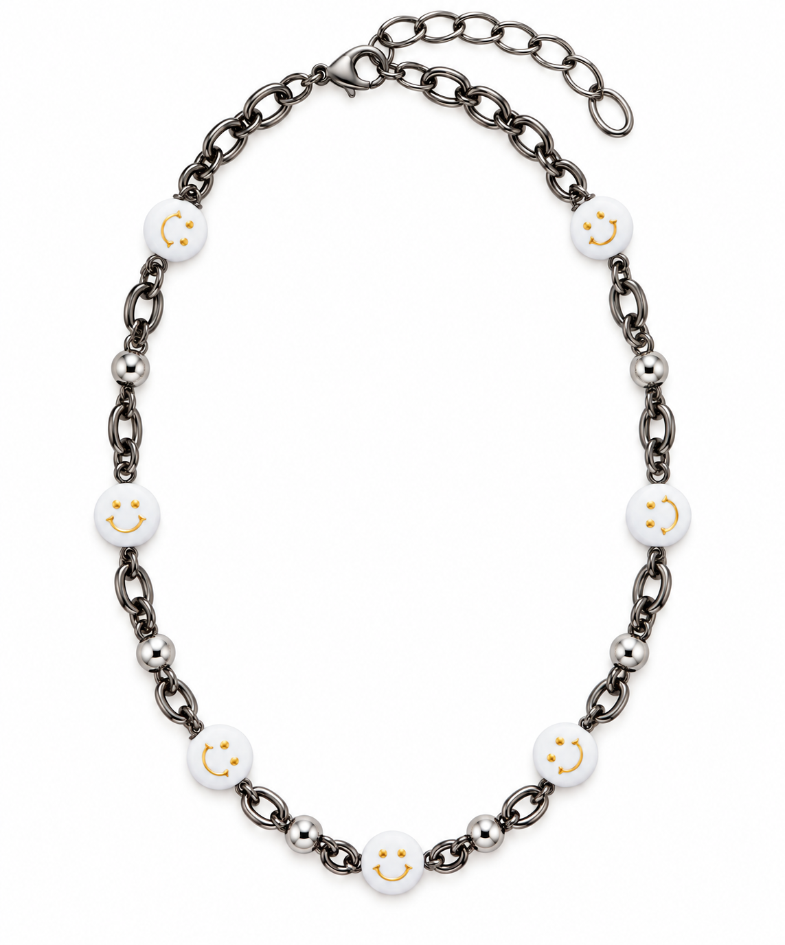 Happy Vibes Smiley Necklace