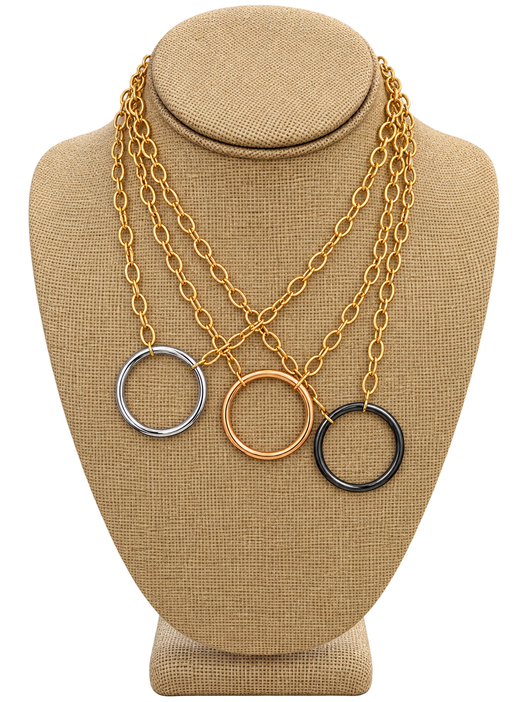 Artisan Ring Pendant Necklace