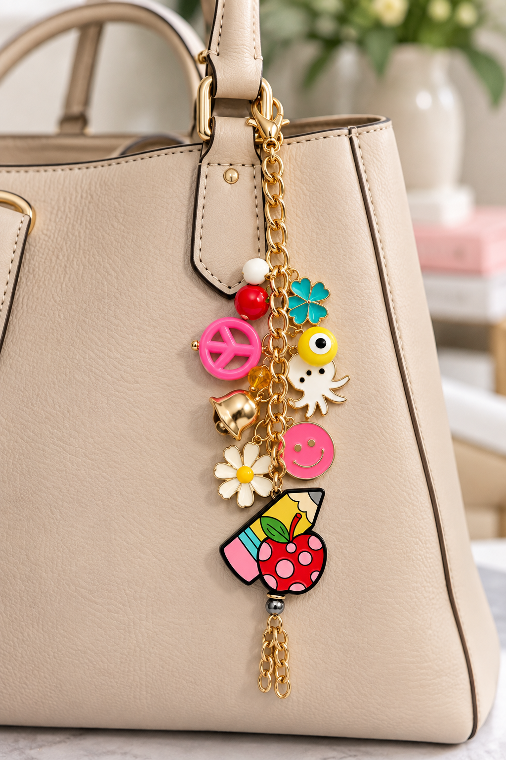 Apple of My Eye Charm Chain