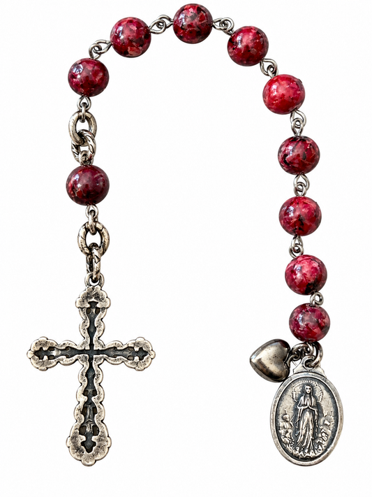 Crimson Grace Pocket Prayer Beads