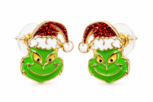 Feeling Grinchy Studs