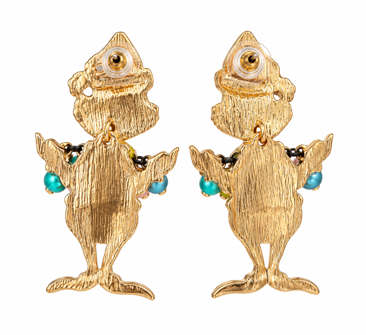 Holiday Mischief Grinch Earrings