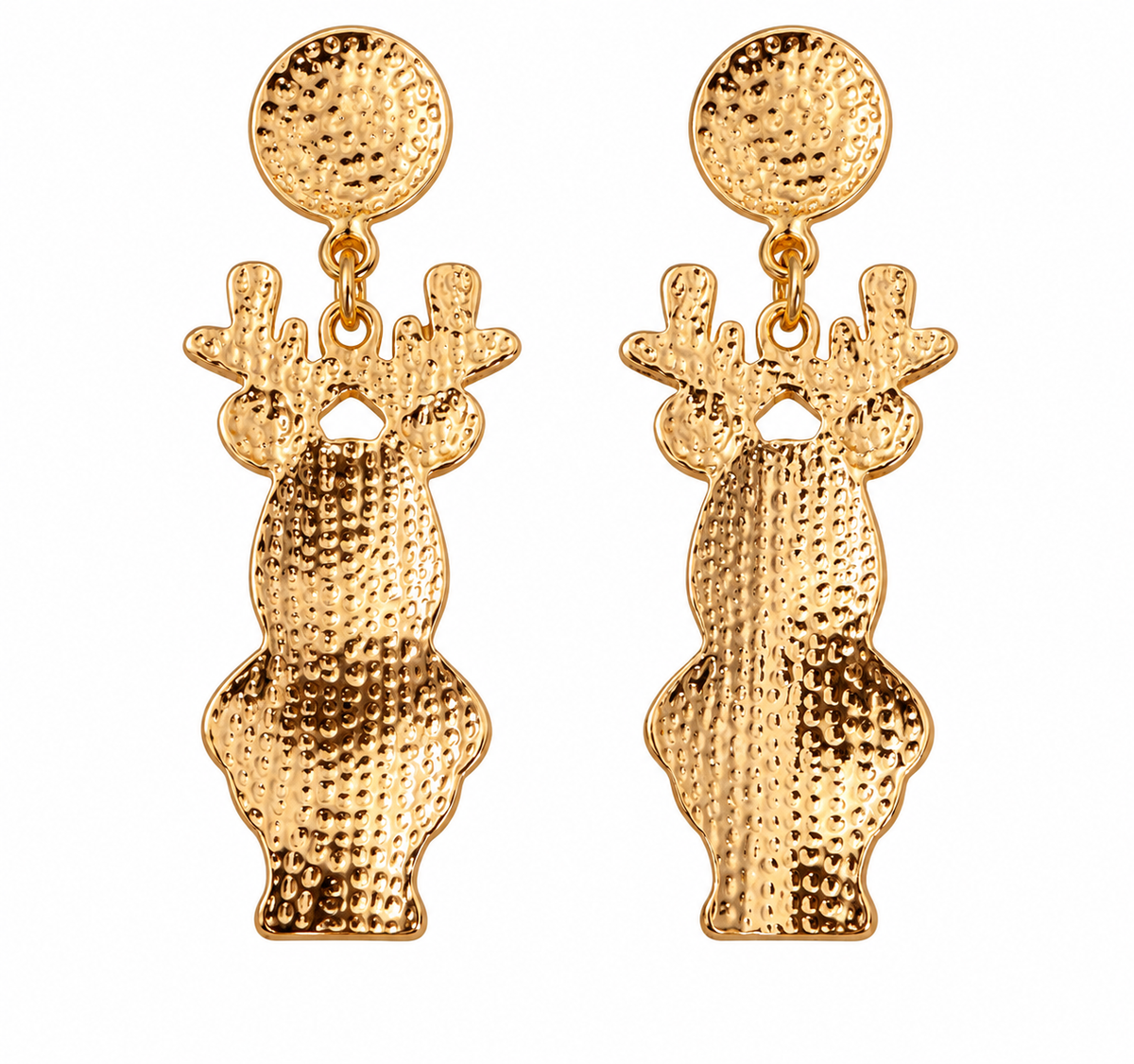 Jingle All the Way Reindeer Earrings