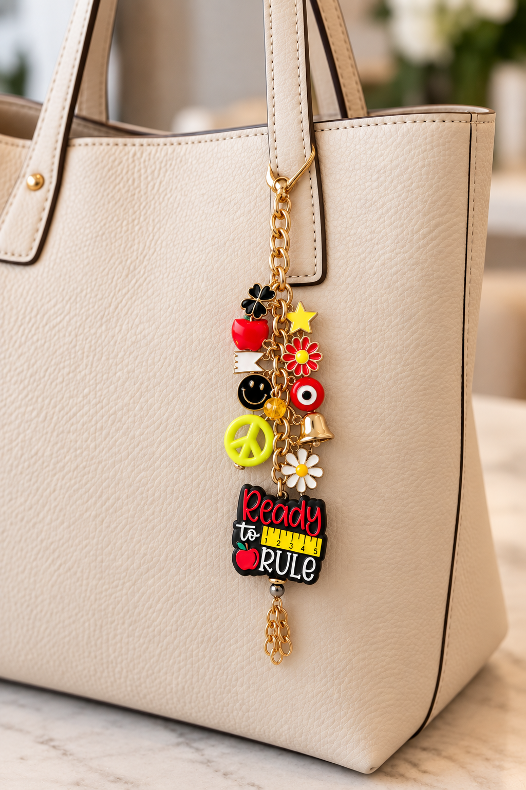 Ready to Rule Teacher Charm Chain