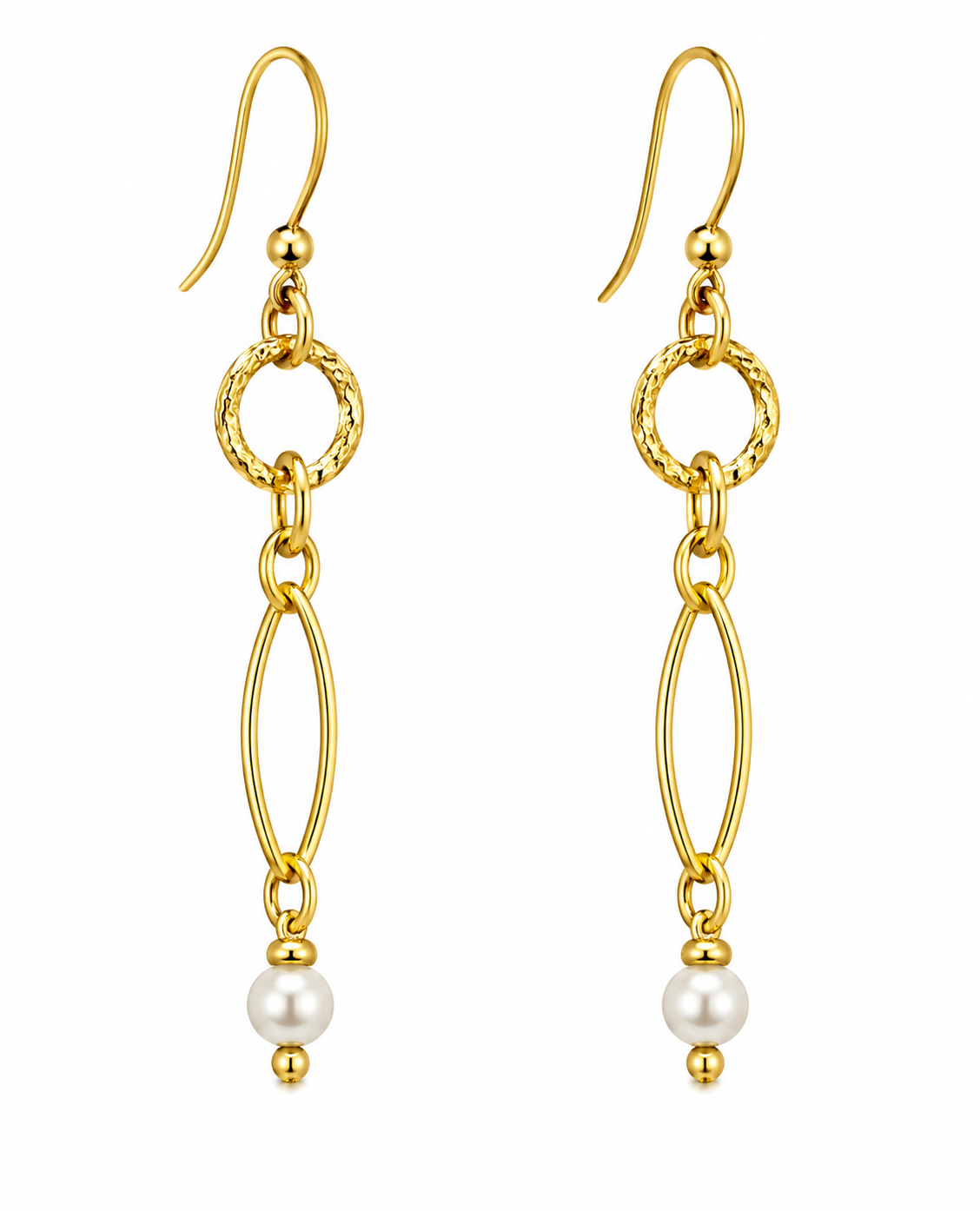 Ivory Pearl Drop Earrings