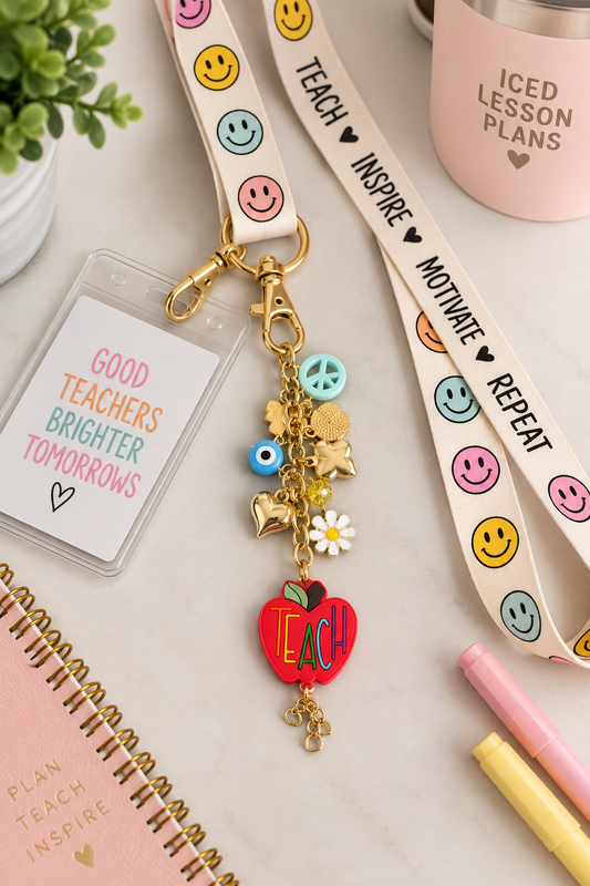 A+ Teacher Bag Charm