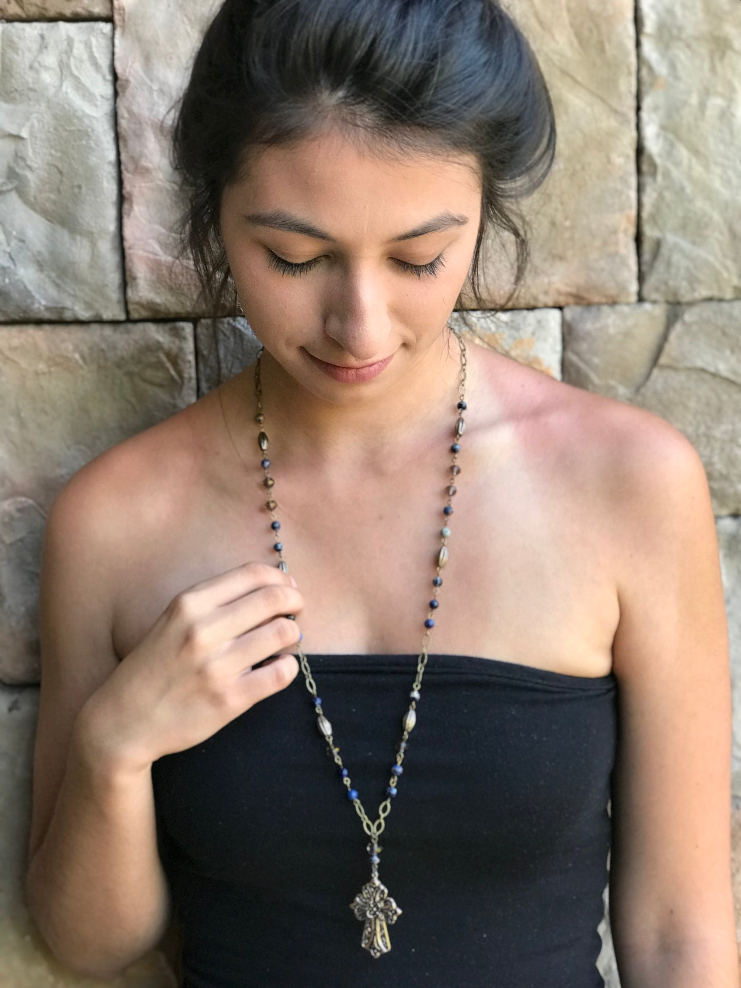Beaded Cross