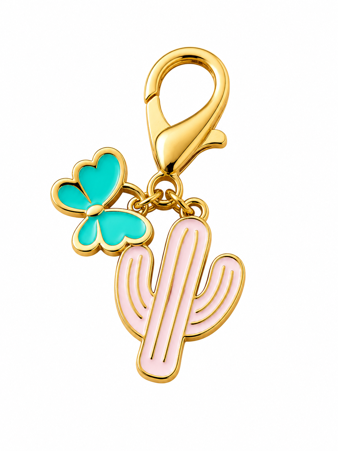 Desert Flutter Teal Charm Set