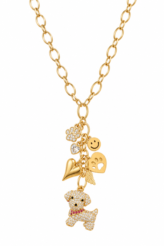 Puppy Love Charm Necklace