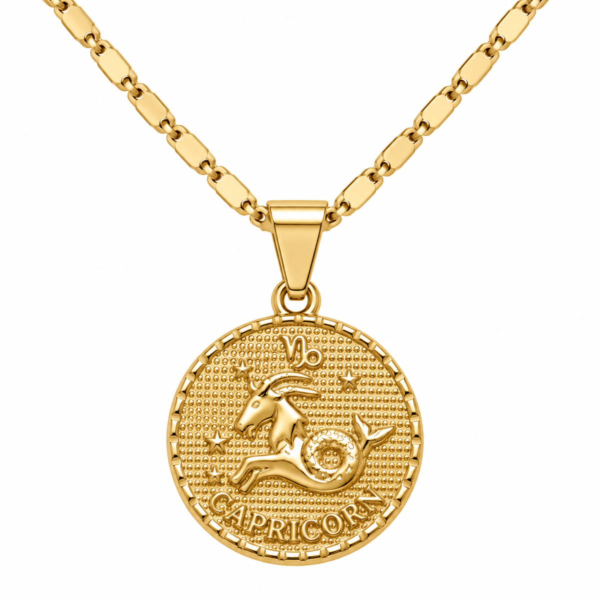 Capricorn Zodiac Necklace