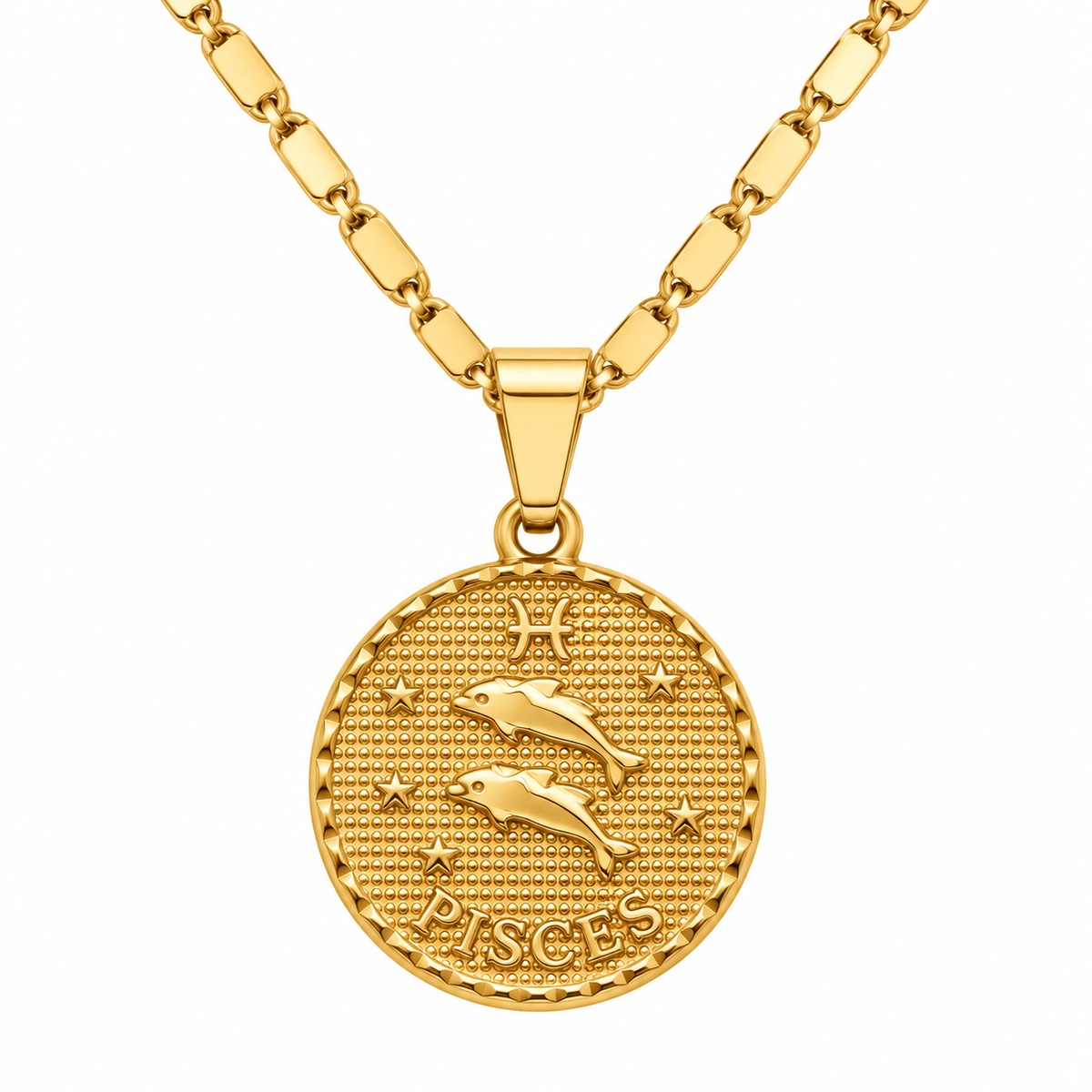 Pisces Zodiac Necklace