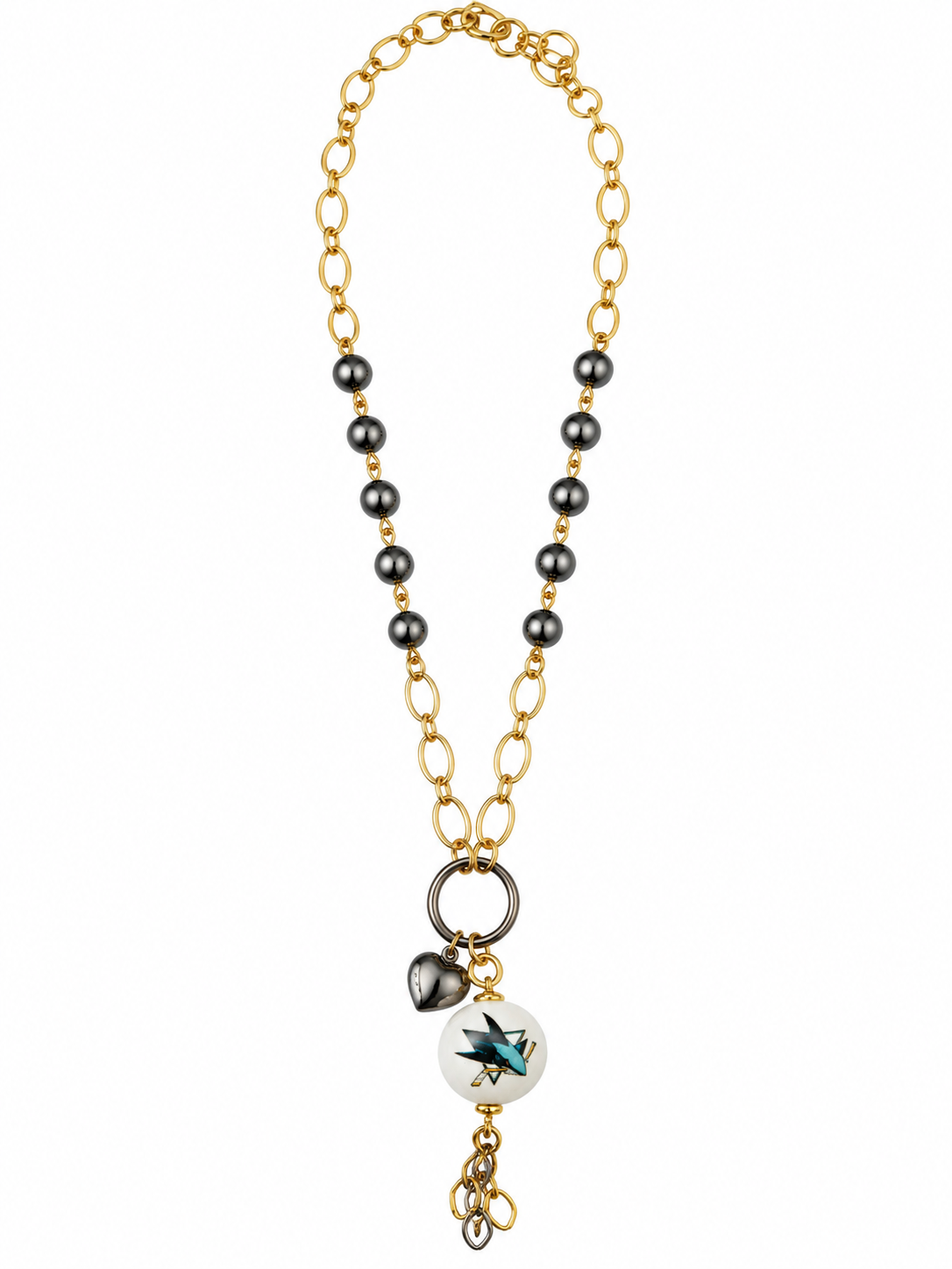 Sharks Game Day Glam Necklace