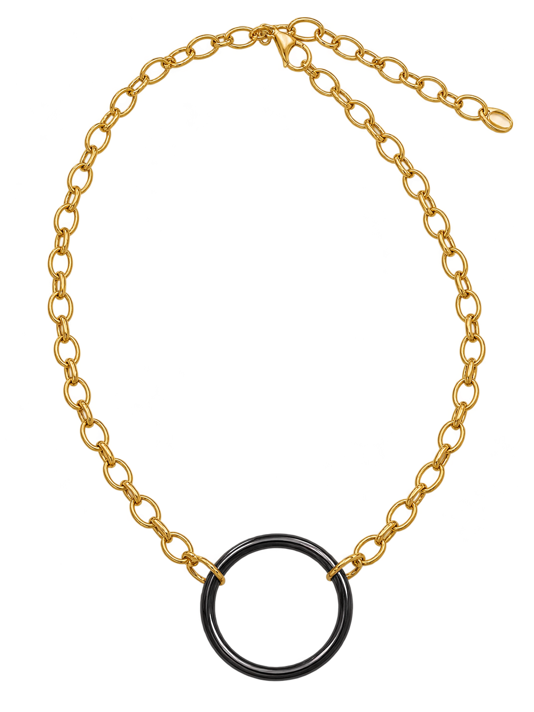 Artisan Ring Pendant Necklace