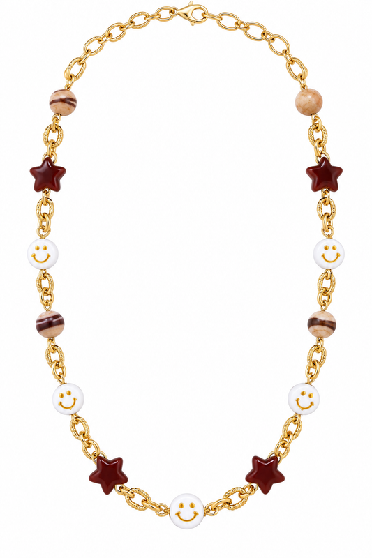 Good Vibes Only Charm Necklace