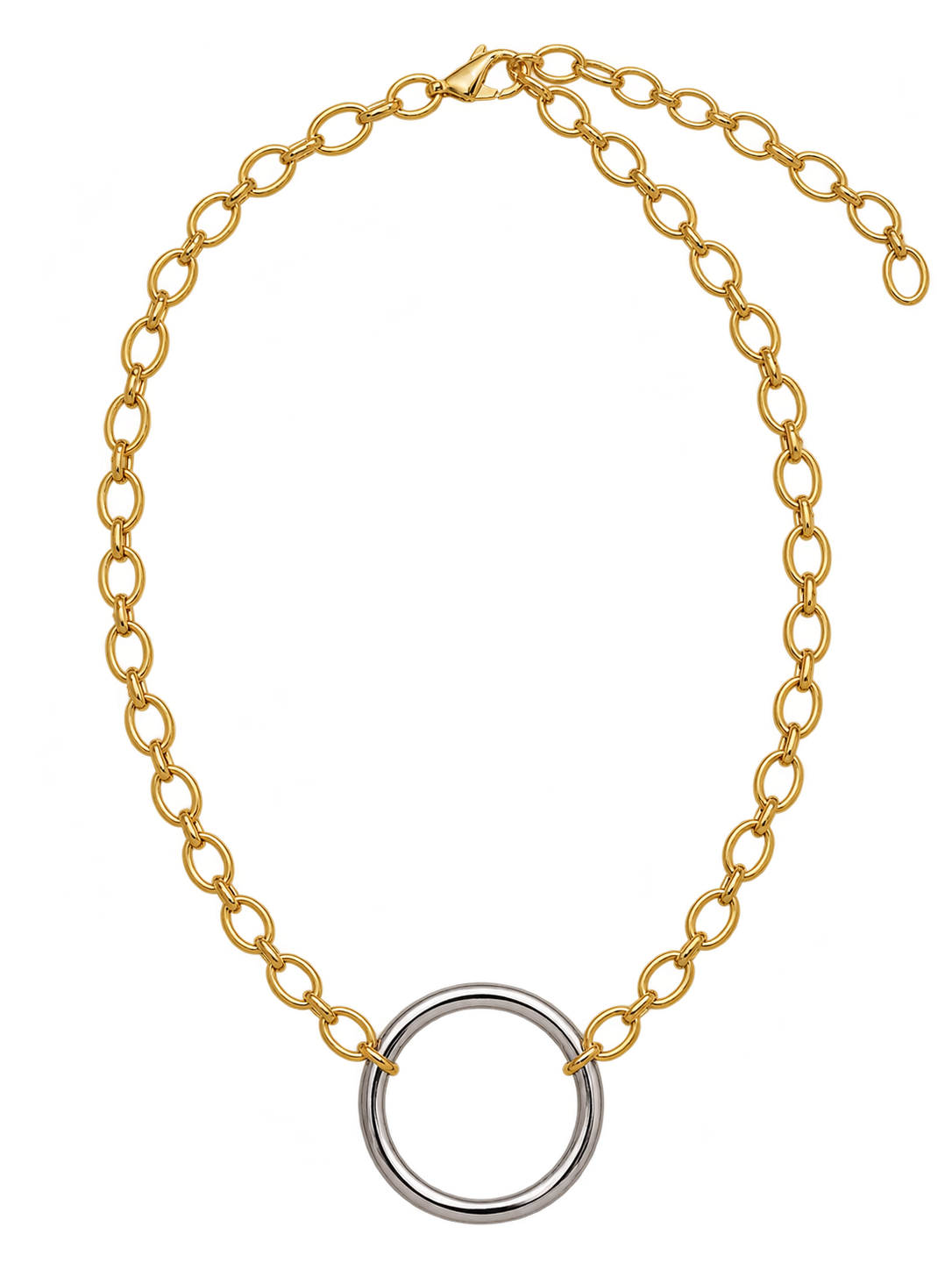 Artisan Ring Pendant Necklace