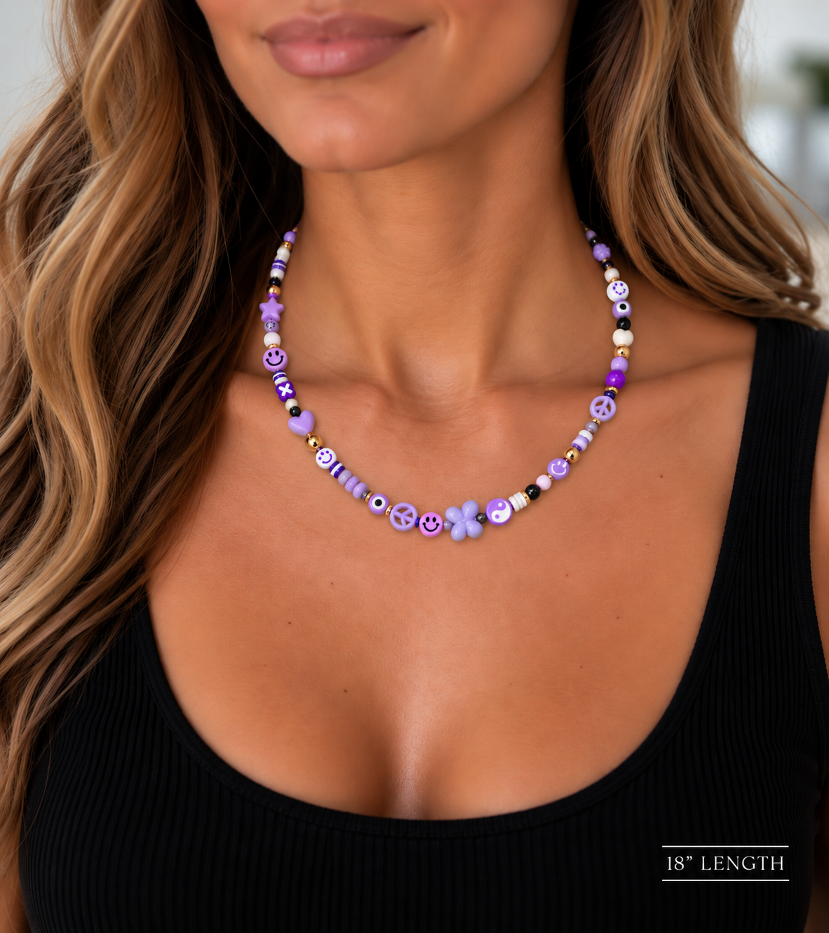 Lavender Love Necklace