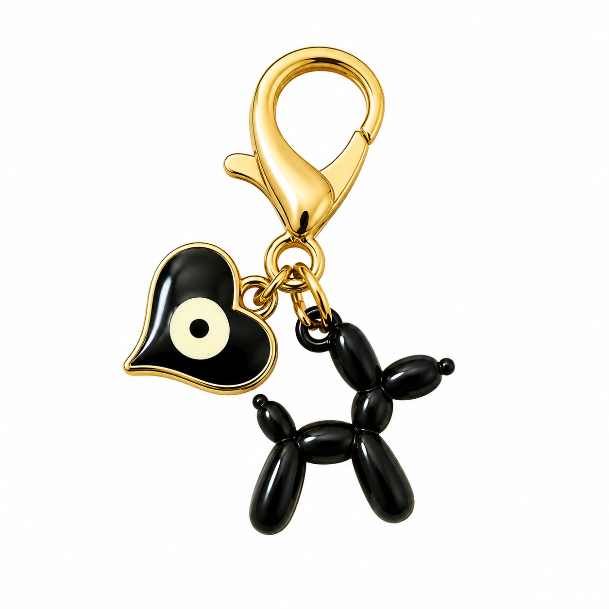 Puppy Pop Black Charm Set
