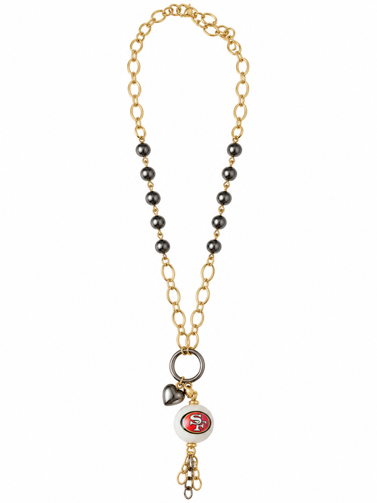 49ers Game Day Glam Necklace