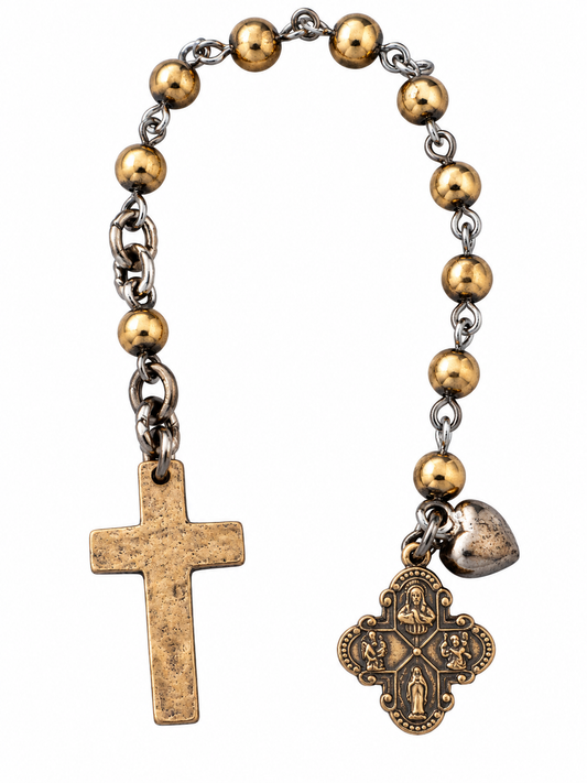 Divine Clarity Clear Beaded Pocket Prayer Beads