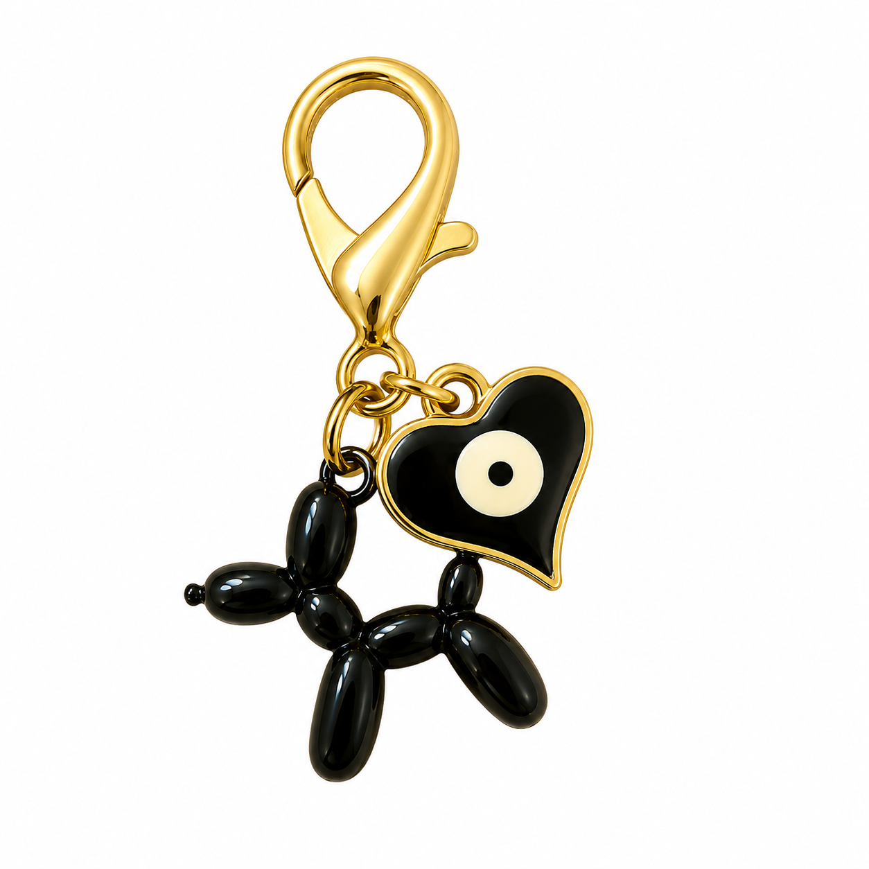 Puppy Pop Black Charm Set