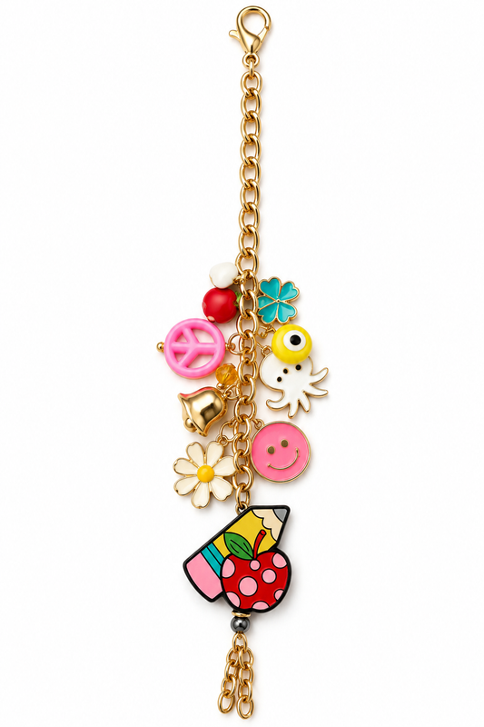 Apple of My Eye Charm Chain