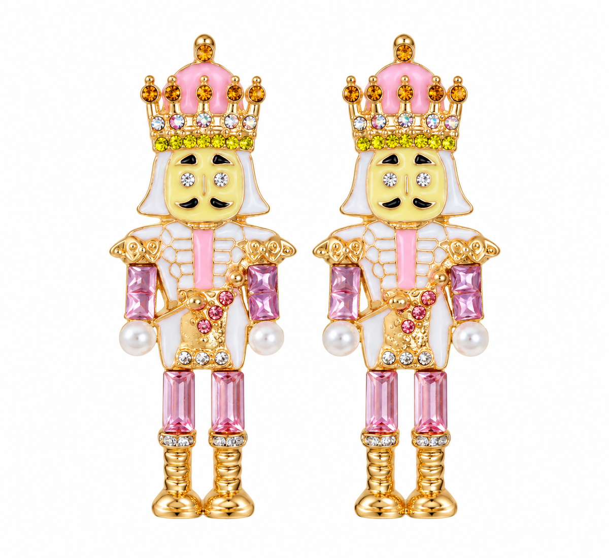 Royal Nutcracker Statement Earrings