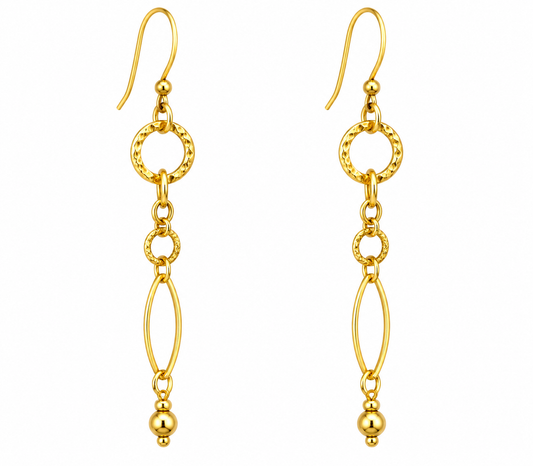 Tonal Pearl Drop Earrings