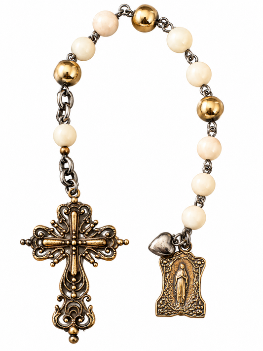 Grace & Devotion Agate Pocket Prayer Beads