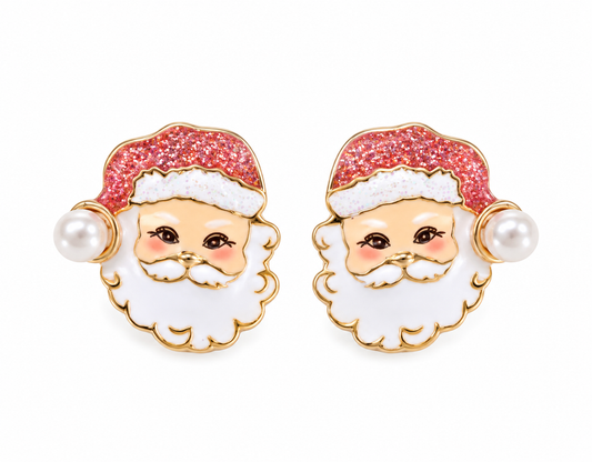 Here Comes Santa Studs