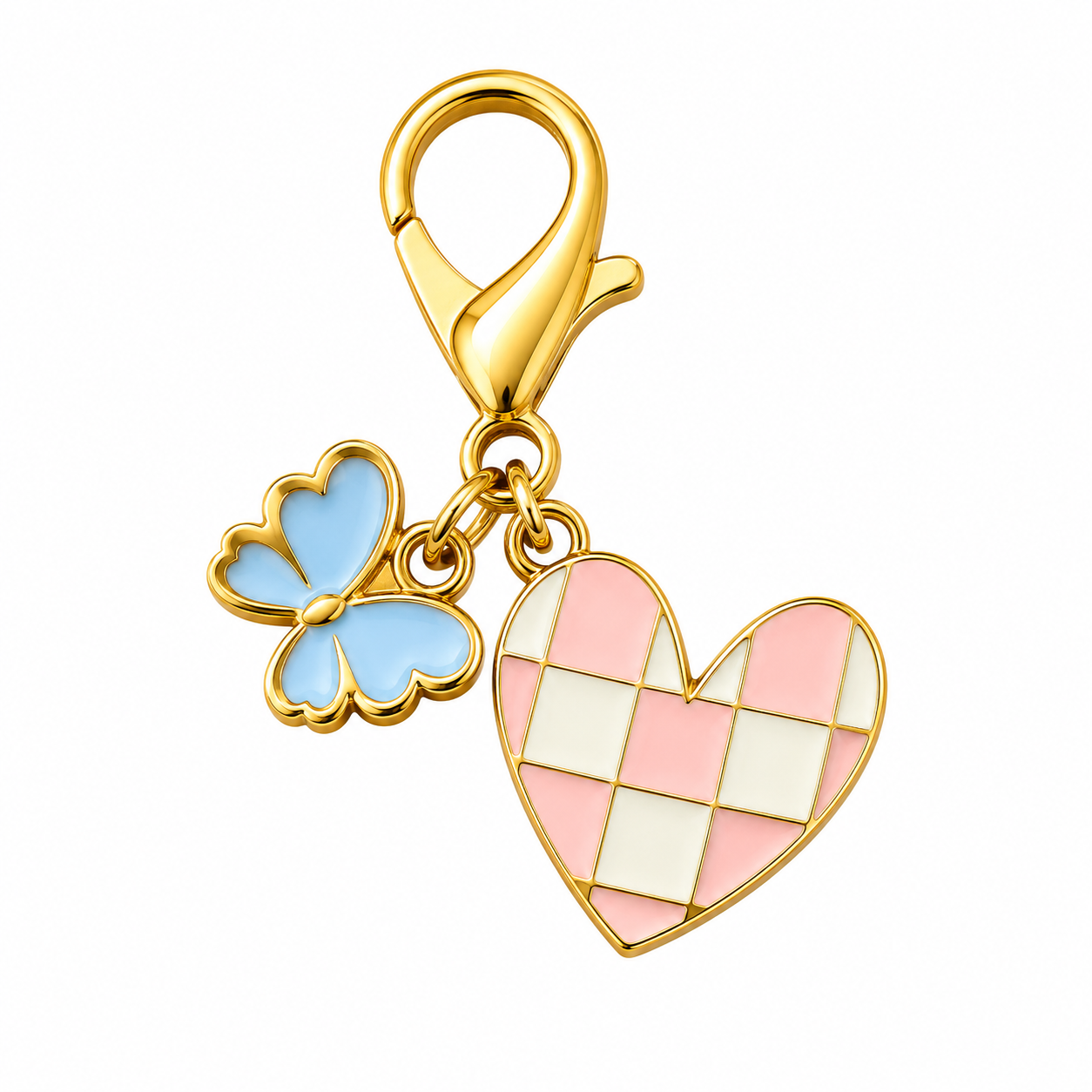Love Takes Flight Blue Charm Set