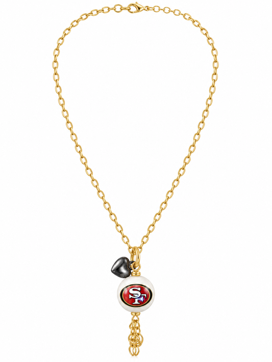 Faithful to the Bay Charm Necklace