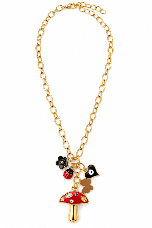 Lucky Little Things Charm Necklace