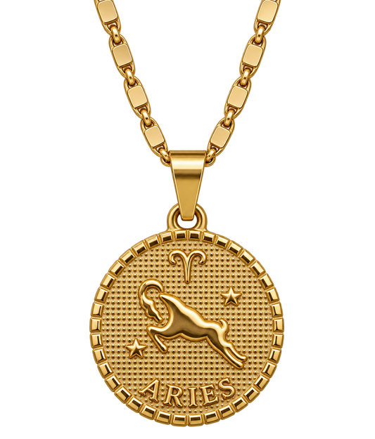 Aries Zodiac Necklace