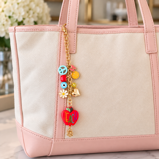 A+ Teacher Bag Charm