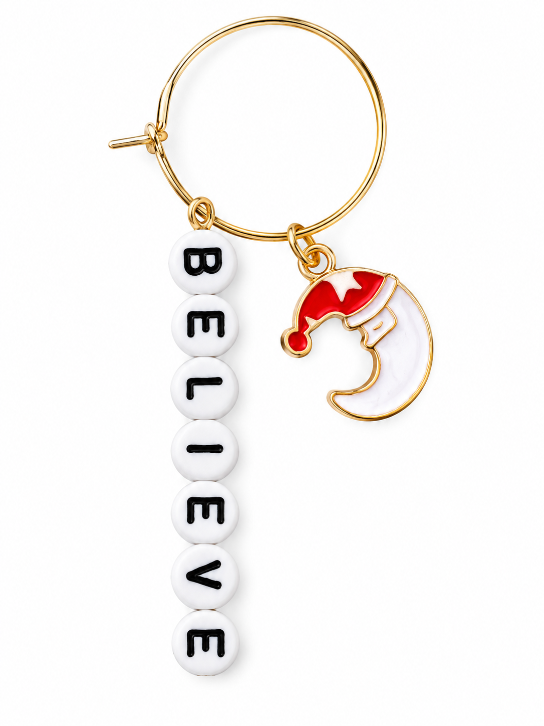 Christmas Wishes Wine Charm