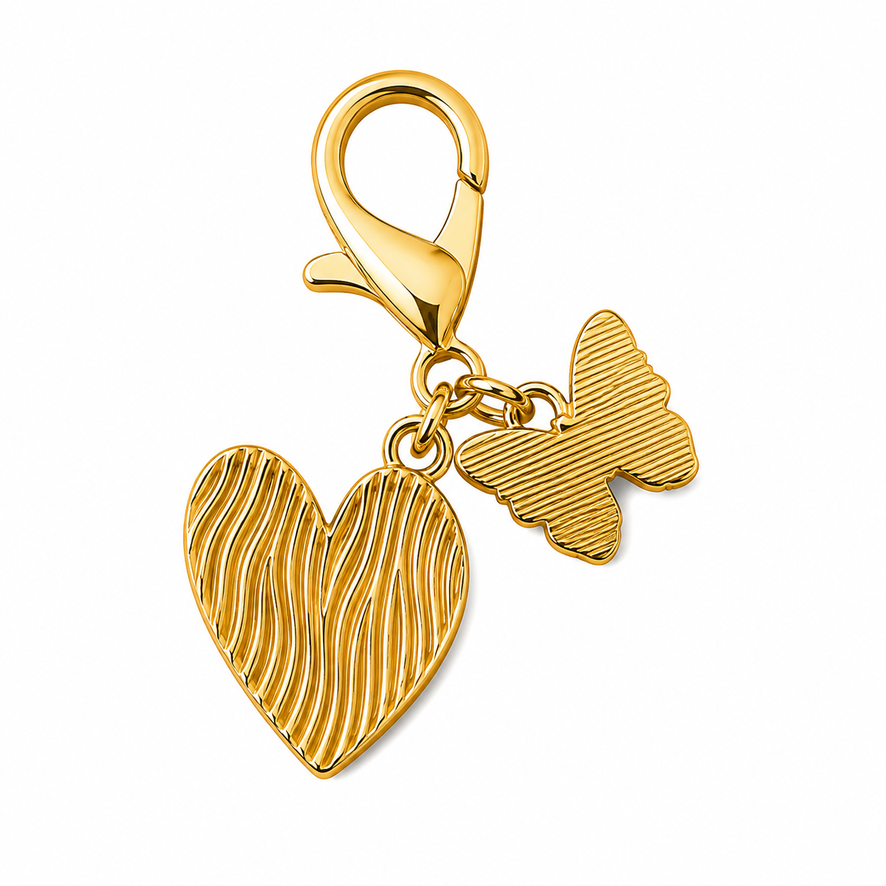 Love Takes Flight Blue Charm Set