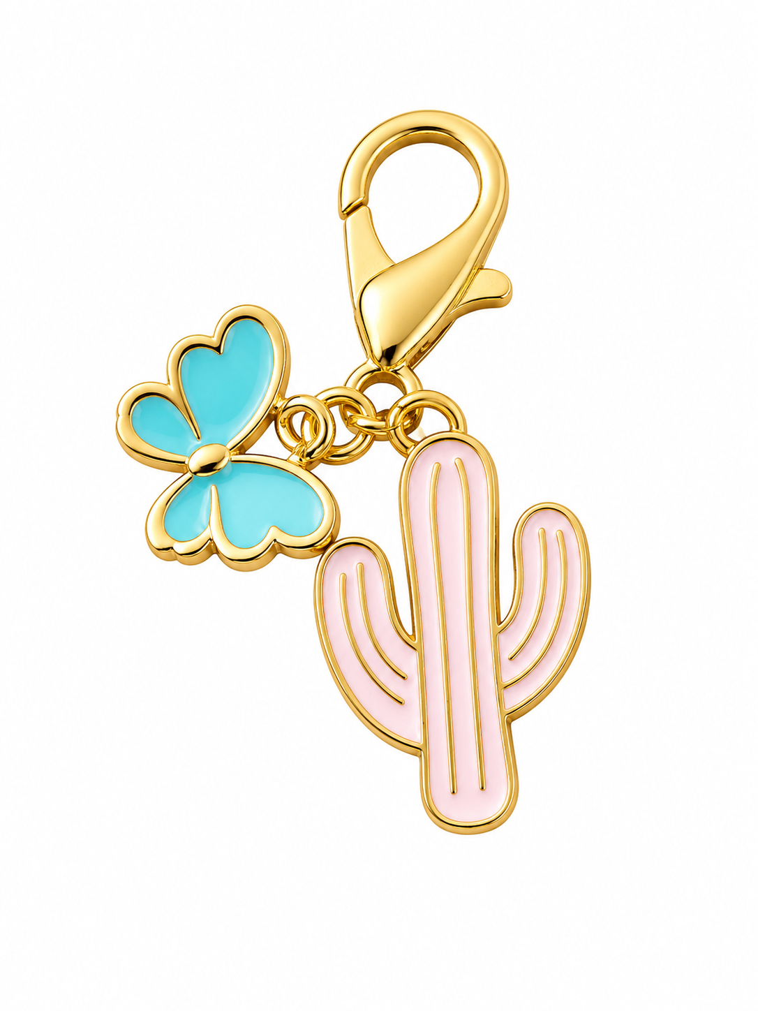 Desert Flutter Blue Charm Set