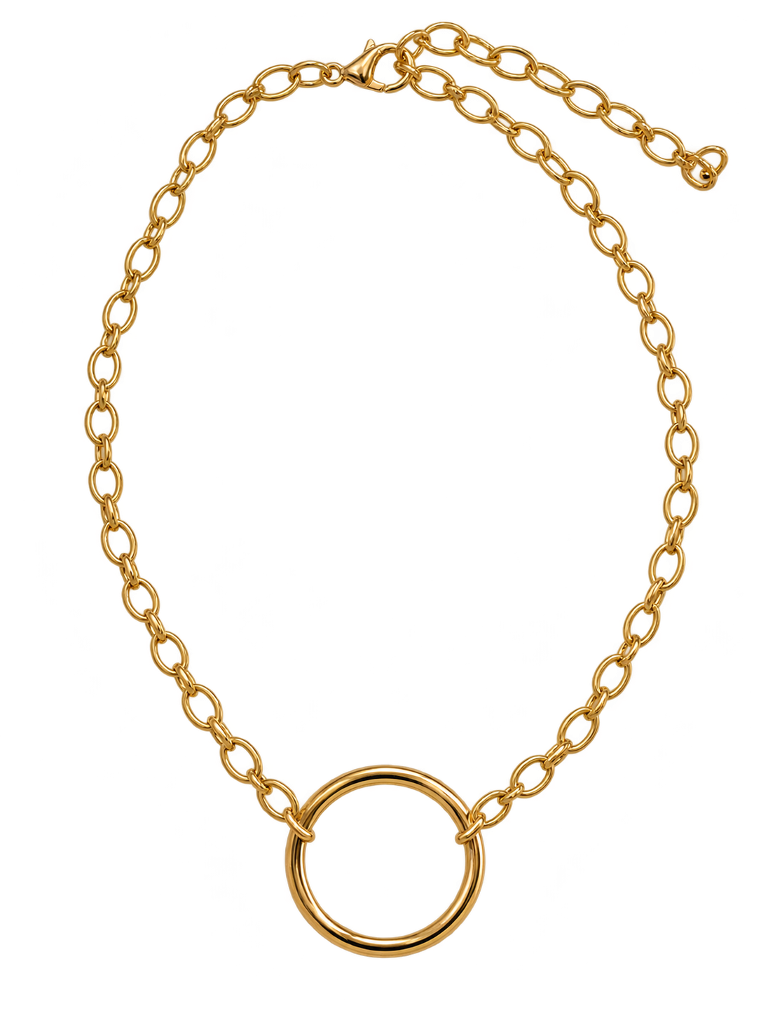Artisan Ring Pendant Necklace
