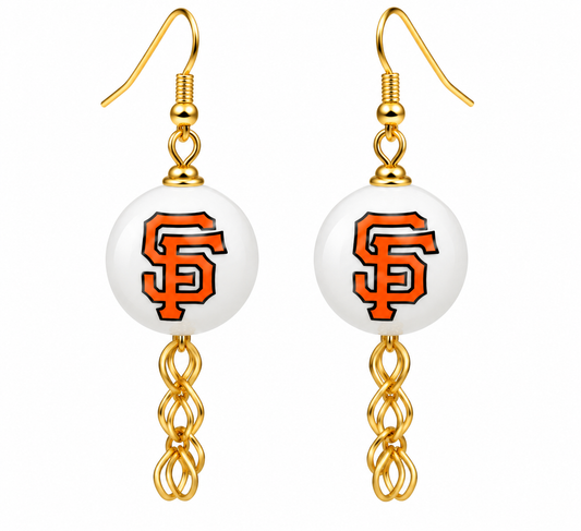 SF Giants Golden Spirit Earrings