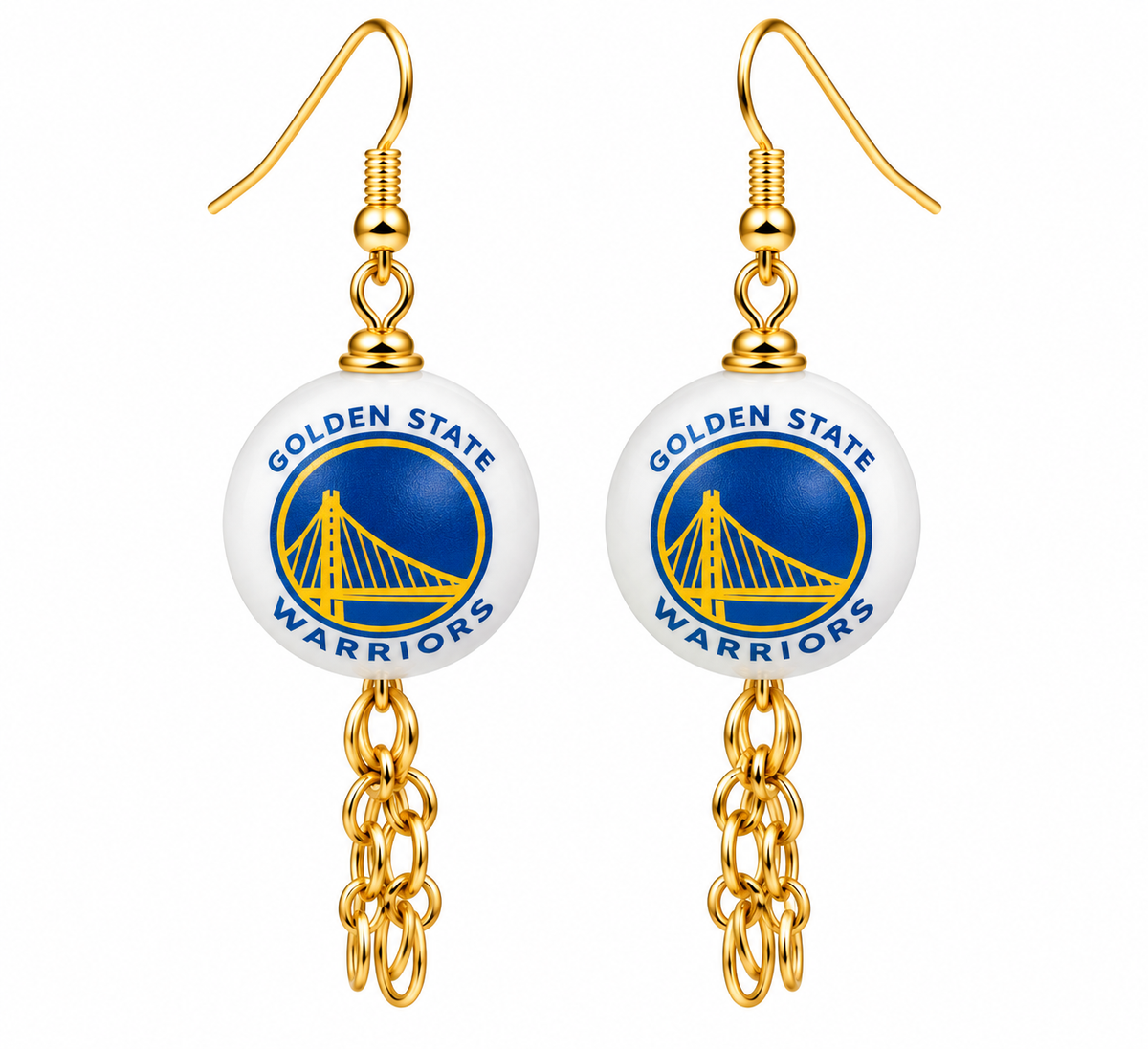 Golden State Warriors Courtside Sparkle Earrings