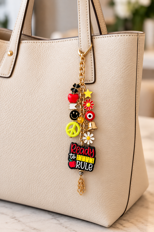 Ready to Rule Teacher Charm Chain
