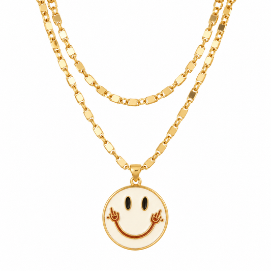 Baddie Smiley Necklace