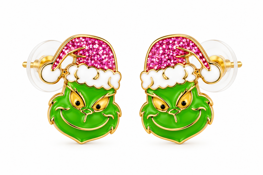 Feeling Grinchy Studs
