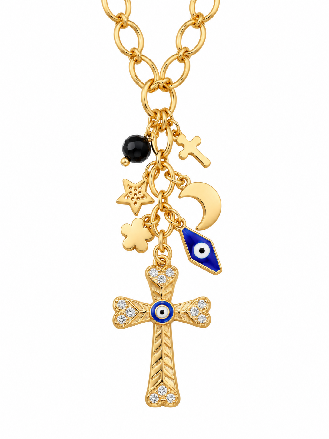 Divine Protection Charm Necklace