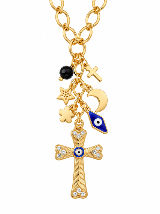 Divine Protection Charm Necklace