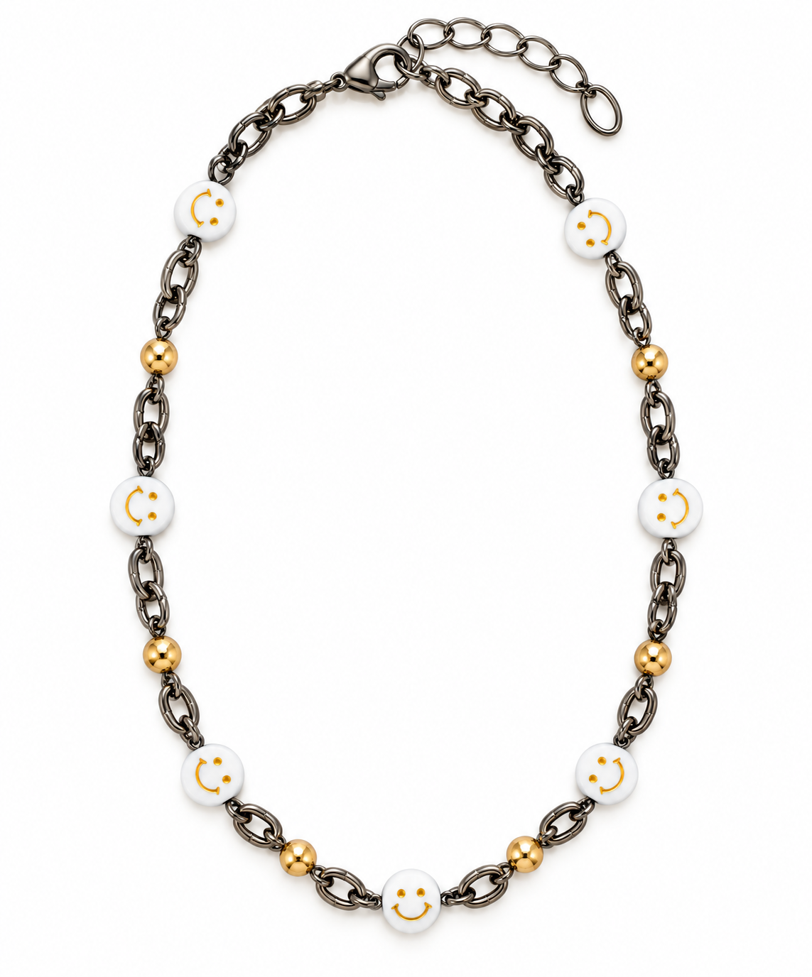 Happy Vibes Smiley Necklace