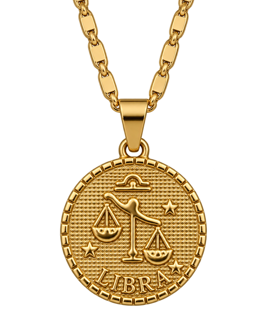 Libra Zodiac Necklace