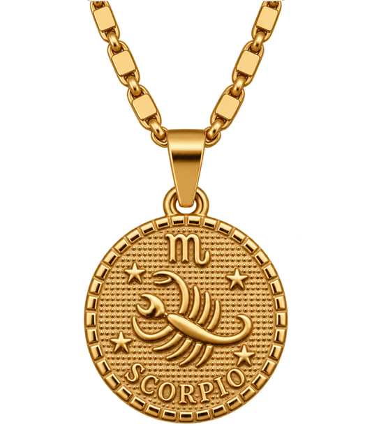 Scorpio Zodiac Necklace