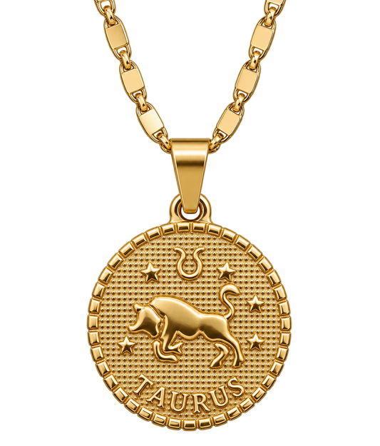 Taurus Zodiac Necklace